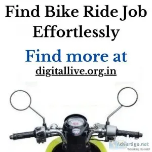Find Bike Ride Job Effortlessly