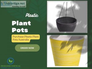 Purchase Plastic Plant Pots Wholesale in Australia