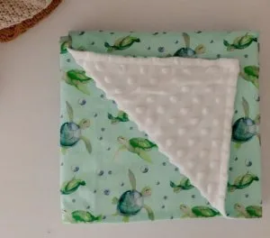 Minky Blanket - Cotton Nursery Linen - Snuggly Jacks