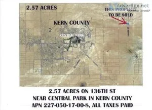 2.57 ACRE LOT LOCATED ON 136TH ST CALIFORNIA CITY KERN COUNTY 51