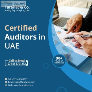 Get in touch with expert auditors today