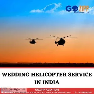 Wedding helicopter service in india