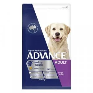 ADVANCE Healthy Weight Large Adult Dry Dog Food Chicken with Ric