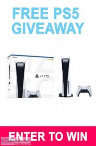 Daily Giveaway Win a PS5 2022