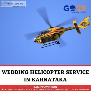 Wedding helicopter service in karnataka