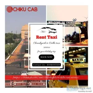 Chandigarh to delhi airport taxi