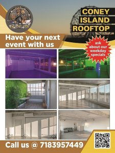 Exclusive rooftop creative space