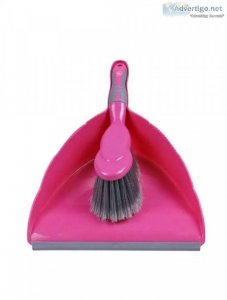 Wbm home dust pan and brush
