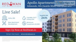 Invest in Apollo Apartments - Don t Miss Out Closing June 3rd