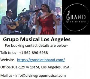 Grand Live Latin Grupo Musical Los Angeles Versatile band.