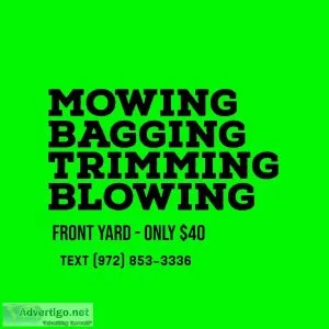 Irving Lawn Care 40 Special