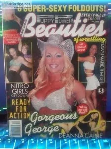 BEAUTIES OF WRESTLING female magazine 40 DivasDebraGorgeou s Geo