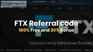 Trading Platform at FTX -Sign Up Get Bonus 100