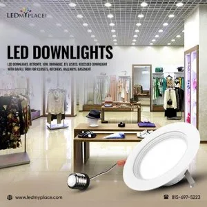Get the Perfect Ambiance in Your Home with LED Downlights