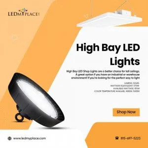Buy High Bay LED Lights for Better Visibility in Your Warehouse