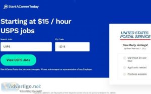 Sign up and start working for United States Postal Service
