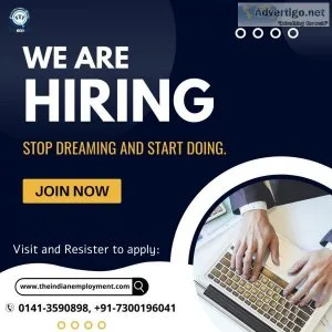 The Indian Employment India s No.1 Job Portal in Jaipur
