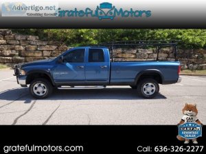 245MTH WAC 2005 DODGE RAM 2500 4X4 QUAD CAB 4 DOOR DIESEL LONGBE