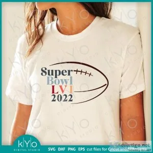 Super Bowl LVI 2022 Fan Shirt Design Svg Png Dxf Eps Files