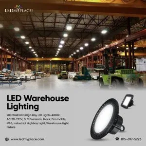 Get the Visibility and Safety You Need with LED Warehouse Lighti
