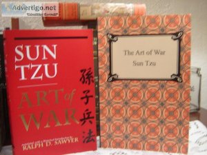 The ART Of WAR by Sun Tzu. 2 softcovers. 1 new 10. and 1 used VG