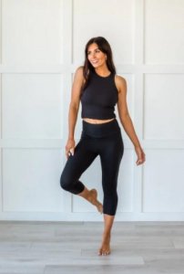 Best Women s Capri Workout Leggings Online - Enj5