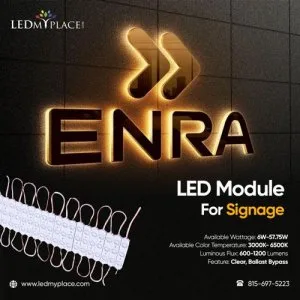 Buy LED Module for signage a high-quality letter sign advertisin