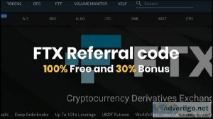 Start To Trading Platform at FTX - Sign Up And Get Big Bonus