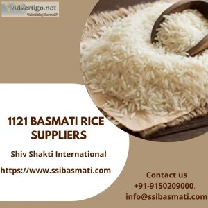 1121 basmati rice suppliers | Shiv Shakti International