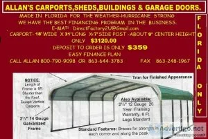 CARPORT FOR SALE INSTALLED