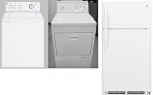 WASHER and DRYER REFRIGERATOR