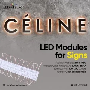 Order LED Modules for Signs Offers Multiple Colors Choose the On