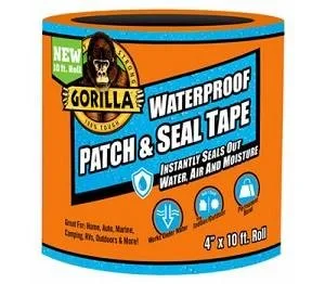 10 ft. Black Waterproof Patch and Seal Tape