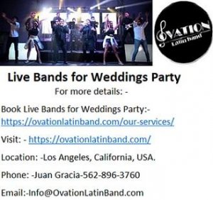 Grupo Versatil Live Bands for Weddings Party in California.