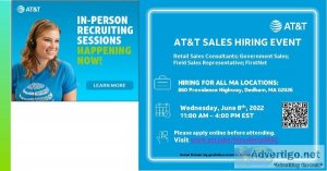 ATandT SALES HIRING EVENT