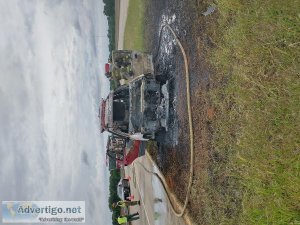 Russell Parkway Car Fire Rescue by Firefighter s