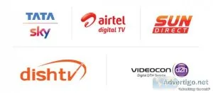 Tata sky new connection with 1 year subscription