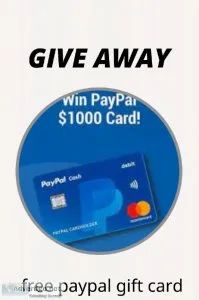 1000 Paypal Gift Card Giveway