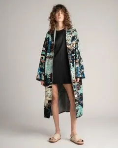 Cotton Kaftan for Woman with Patterns Online &ndash Zalivako