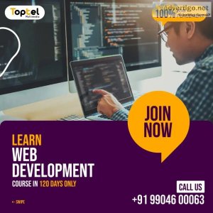 #1web development course in surat toptel multimedia