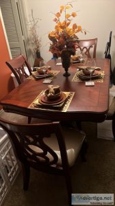 China Cabinet and Dining Table