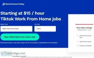 Work From Home Jobs