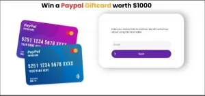 Get a 1000 Paypal Gift Card to Spend USA