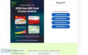 win 250 SandP gas gift card us