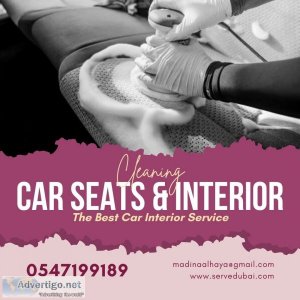 Car seats & interior cleaning services 0547199189