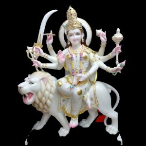 Marble durga statue || marble durga murti