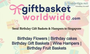 Birthday gift basket singapore with safe and secure payment meth