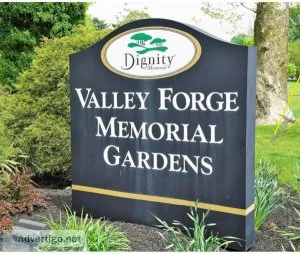 Valley Forge memorial gardens burial plots