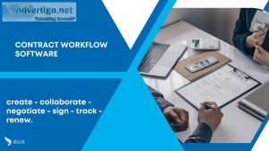 Contract workflow software