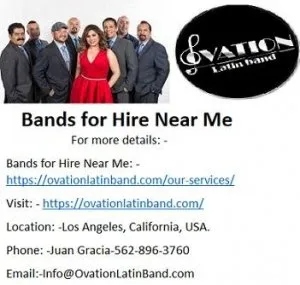 Live Latin Bands for Hire Near Me at a nominal rate.
